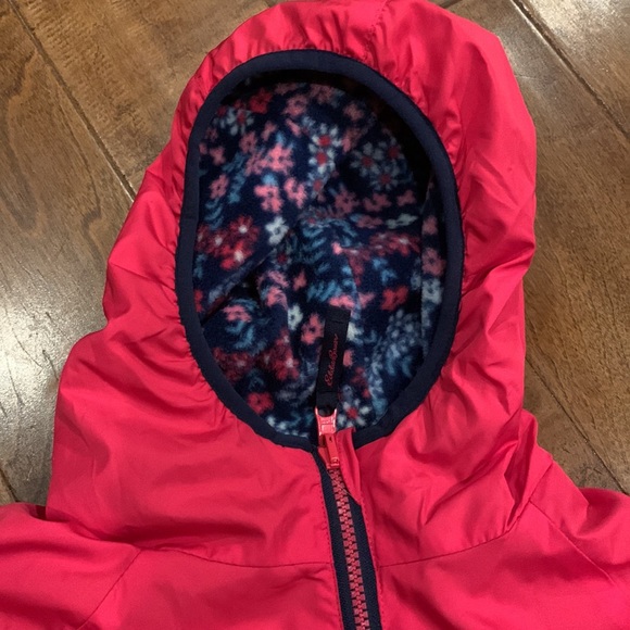 Eddie Bauer girls reversible jacket - Picture 2 of 6